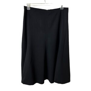 LAUREN RALPH LAUREN LADYS FLAR SKIRT SIZE 12 96% WOOL 4% LYCRA